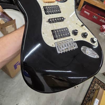 Fender HSH Partscaster Strat W/ Squier Neck & Dimarzio PUs - 1998 - Black (C013-G27) image 13