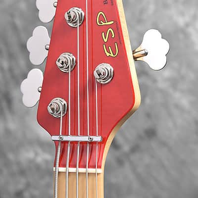 ESP 20th L'Anniversary Bardic See Thru Red image 4