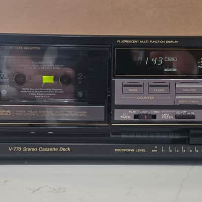 Teac V-770 1986-1987 - Black | Reverb