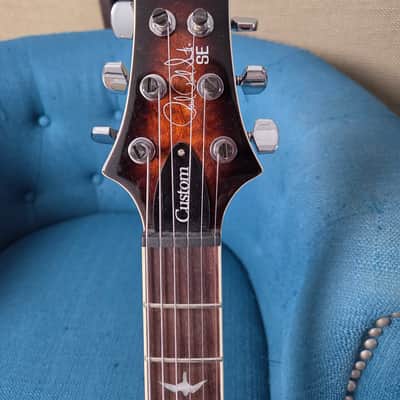 Used Paul Reed Smith Custom 24 Quilt Black Gold w/ bag image 1
