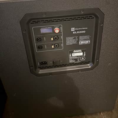 2 Electro-Voice ELX200-18SP 1200-Watt 18" Powered Subwoofer Speaker 2017 - Present - Black image 9