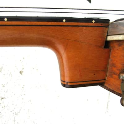 Slingerland Tenor Banjo, 1920's, 17 Fret, 10 3/4" Head, Tone Ring, Fancy Inlays image 13