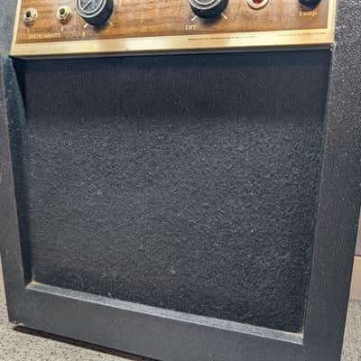1967 Kalamazoo Model 1 Wood Face Black Grill All Tube Guitar Amplifier Excellent! image 11