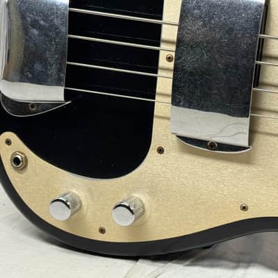 Fender USA Custom Shop '57 Precision Bass jrn Journeyman 4-string P-Bass with COA + Case 2020 - Black / Maple neck - relic'd image 5
