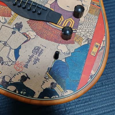 2025 Fender American Acoustasonic Telecaster Kuniyoshi Collection Sumo - FENDER EXPERIENCE 2025 Tokyo Flagship Exclusive Limited Edition image 7