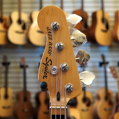Squier Classic Vibe '70s Jazz Bass, Left-Handed Black image 7
