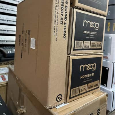 MOOG Mother-32 / DFAM / Subharmonicon Analog Modules Black w/3 TIRE RACK /Mixer /Accessory New //ARMENS// image 5