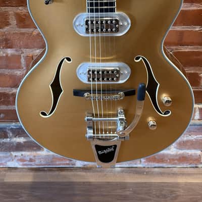 Eastman T58 Gold 16" Archtop Tonerider Filtertrons Bigsby image 1