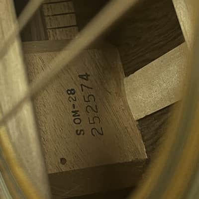1969 Martin "S" OM-28 Natural image 13