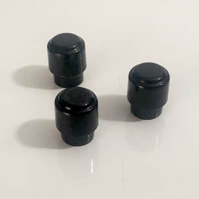 Lot of 3 Vintage Style Fender Tele Switch Tips Black Light Relic Luthier Project image 1
