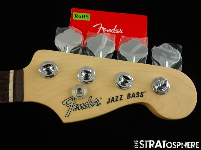 Fender American Performer Jazz Bass NECK & TUNERS, C Shaped Rosewood image 1