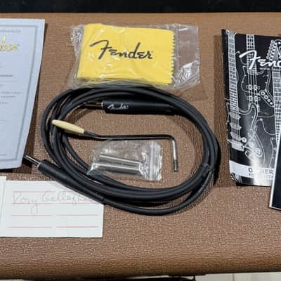 Fender Stratocaster Rory Gallager Signature 2005 - killer 20 year old axe w/all paperwork & COA ! image 11