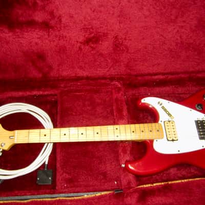 ~1985 Roland G-202 GR Synth Guitar Red image 12