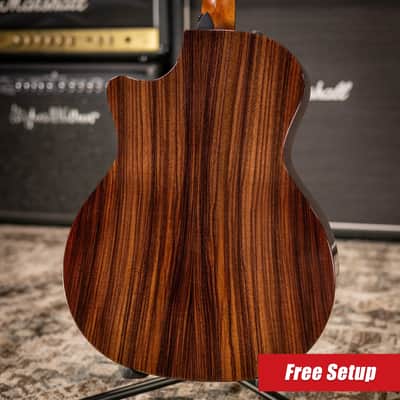 Taylor 414ce Studio Grand Auditorium Acoustic/Electric Guitar - Natural with Gig Bag image 2
