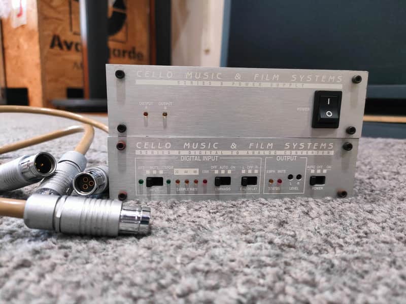 CELLO MARK LEVINSON CELLO MUSIC E FILM SYSTEMS DAC + POWER SUPPLY image 1