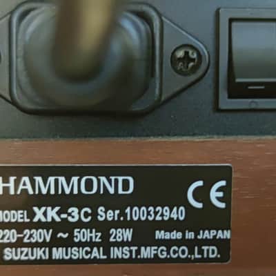 Hammond XK-3c 2010s - Wood Finish image 13