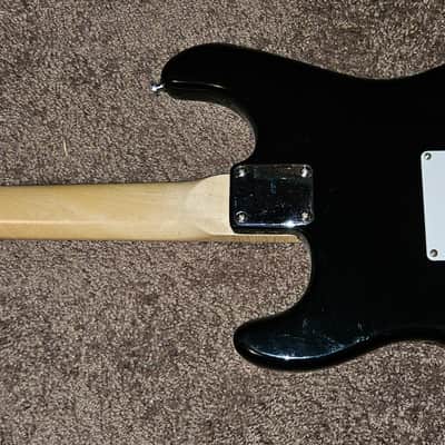 Unbranded Nylon Strings Stratocaster 2020 - Black image 11