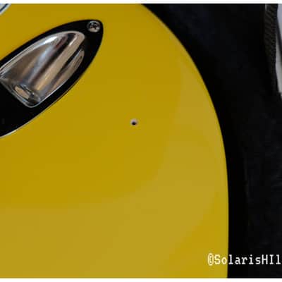 Graffiti Yellow Fender Strat Plus with Maple Fretboard 1987 - 1988 image 10