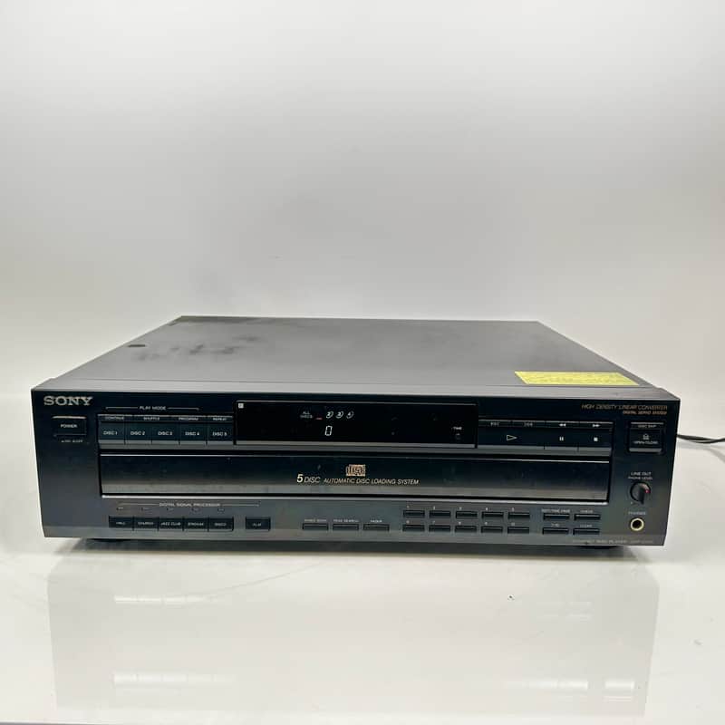 Sony CDP-C525 Vintage 5 Disc CD Changer Component image 1