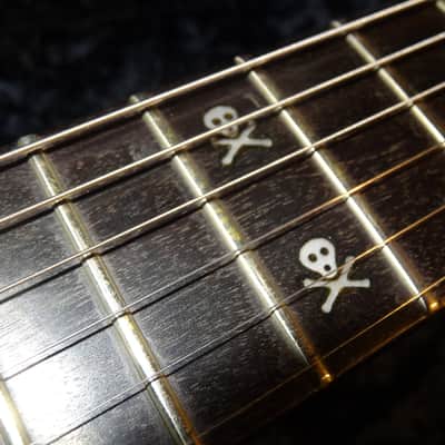 ESP Edwards Anchang Star II E-AS-II-155SM 2000s black with silver plate image 8