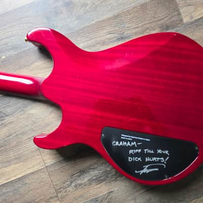 Caprison Custom Shop Angelus made for Adam Dutkiewicz of Killswitch Engage image 15