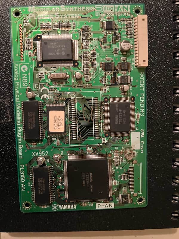 Yamaha PLG150-AN Plug-in Expansion Board for Motif ES. User manual