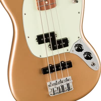 Fender MUSTANGĀ® BASS PJ 2020 Fire Mist Gold image 2