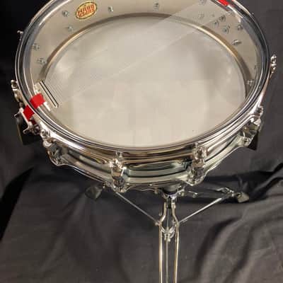 Superdrum 12 - 3.5x14" "Super Drum" Piccolo 12-Lug Snare Drum 2010's - Chrome image 15