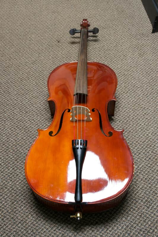 Bonn Orchestral 4/4 Cello w/ Case and Bow | Reverb