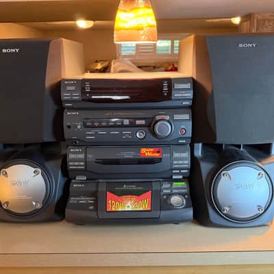 Immagine RARE Vintage SONY LBT-D790 Am Fm CD Dual Cassette Stereo System Fully Tested🔥🎶 - 2