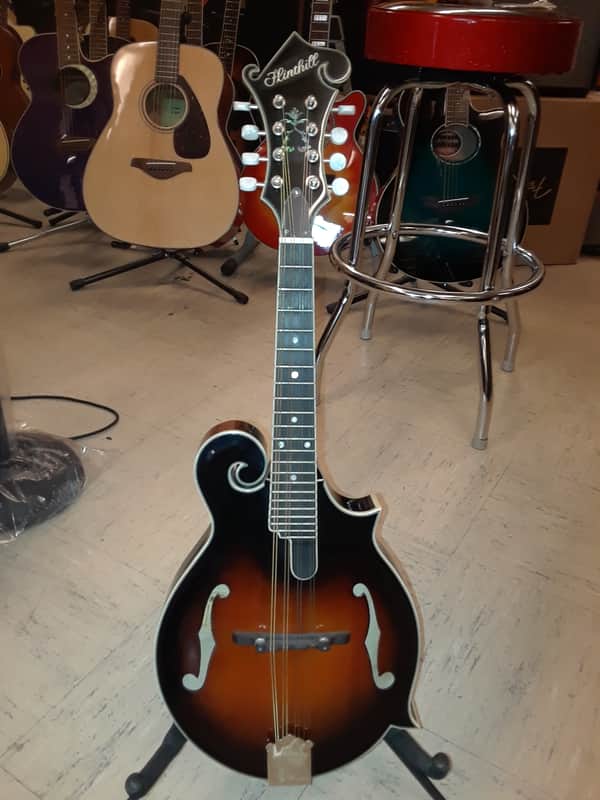 Flinthill "F" style Bluegrass Mandolin Tobacco Sunburst image 1