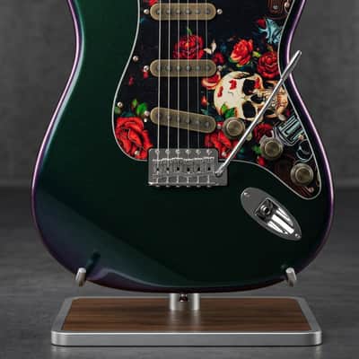 Stunning ColorShift Blue/Teal/Purple Replacement HSH Strat North American Alder image 11