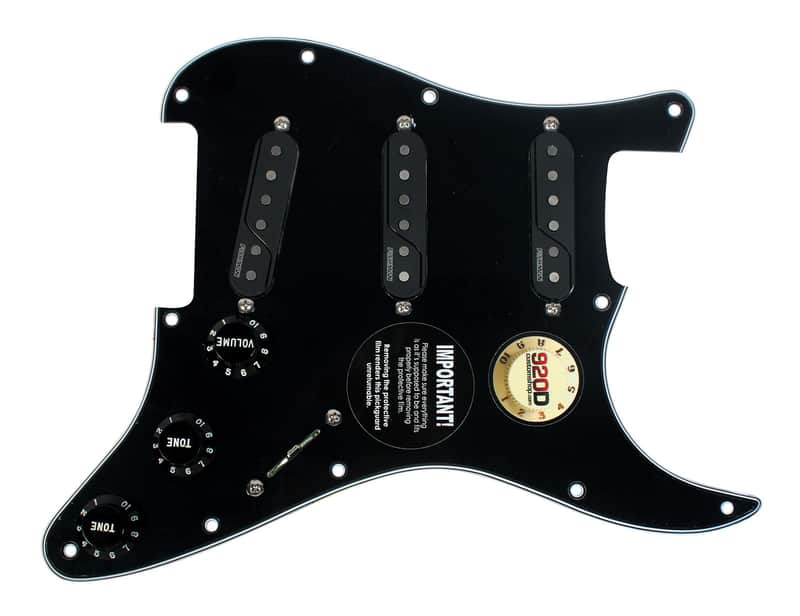 920D Custom Shop 214-12-13 Fishman Fluence Loaded Prewired Strat Pickguard image 1