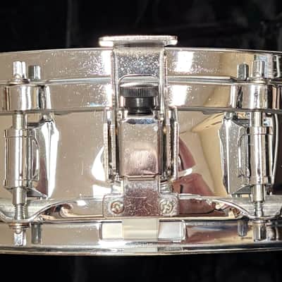 Remo 14” Acousticon SX Piccolo Snare Unknown  - Chrome over wood image 4