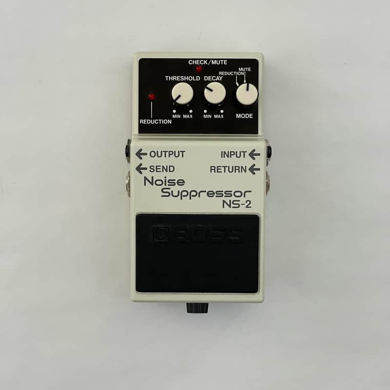 Boss NS-2 Noise Suppressor (Silver Label) 1989 - Present - White image 1