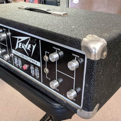70’s Peavey Musician 300 Solid State Guitar & Bass Amp Head, 175w, Fuzz, Phaser, 2 Channels image 7