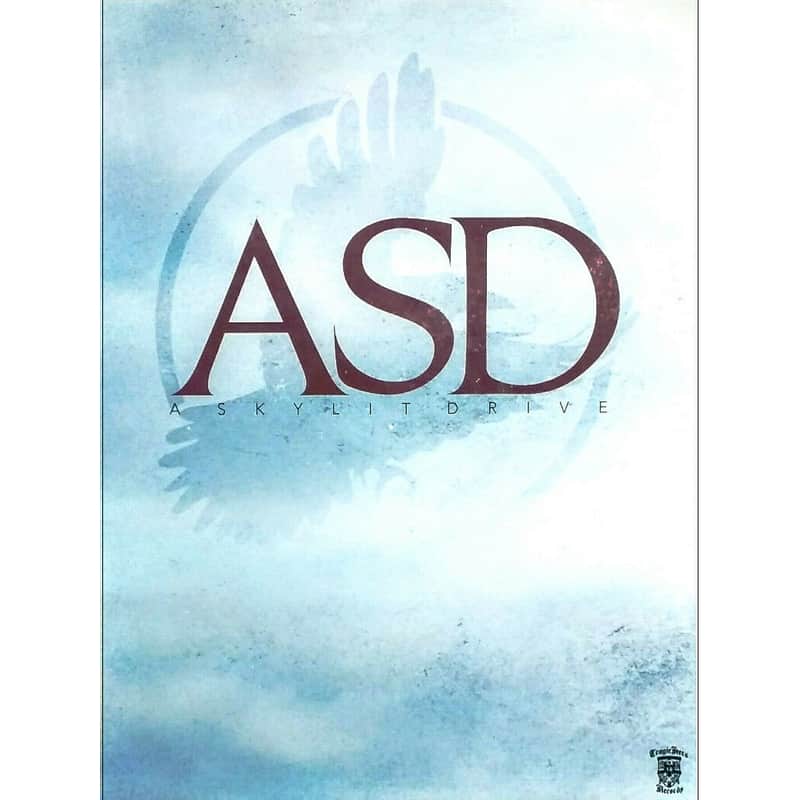 A SKYLIT DRIVE ASG Ltd Ed New HUGE RARE Tour Poster! BRING ME THE HORIZON AUGUST BURNS RED I PREVAIL image 1