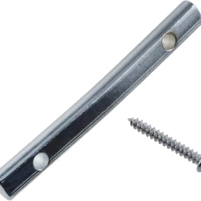 2pcs Guitar String Retainer Bar 44.8mm Guitar String Retainer Bar with Mounting Screws Metal Guitar Parts Accessories Guitar Tree Guide For Electric Guitars Parts image 2