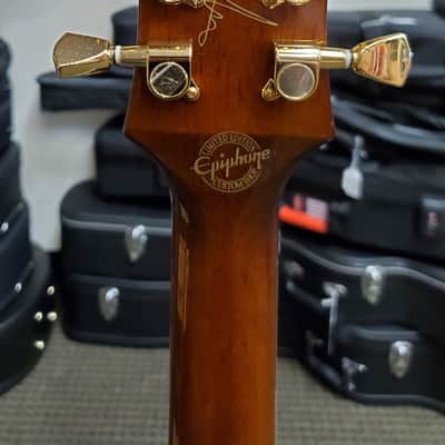 Epiphone Lee Malia Custom Artisan Les Paul 2014 - 2019 - Walnut image 4