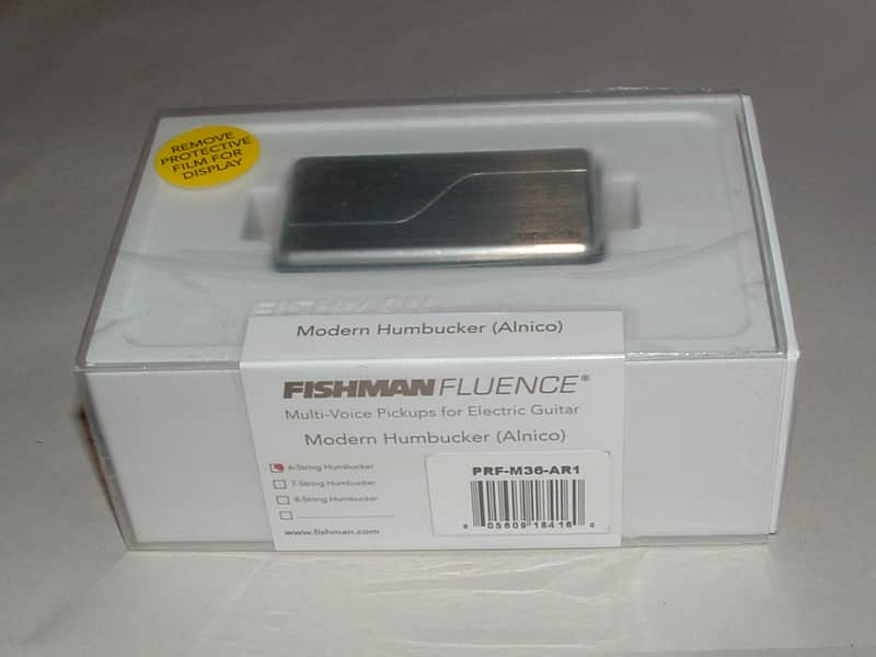 Fishman Fluence PRF-M36-AR1 6 String Modern Humbucker Alnico 3 Voices (Stainless) image 1