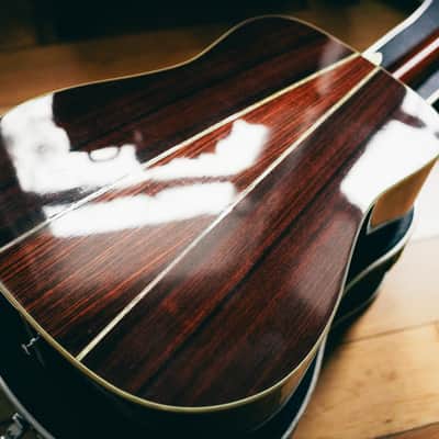 1981 K.Yairi YW-500P – Handcrafted in Japan | Solid Top | D-45 Style | Original Hard Case image 15