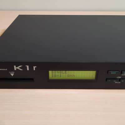 Kawai K1R Rackmount Digital Synthesizer Module 1988 - Black image 3