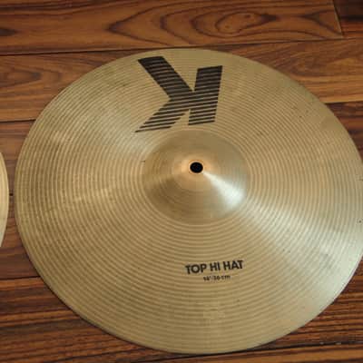 Zildjian 14" K hi hat cymbals image 3