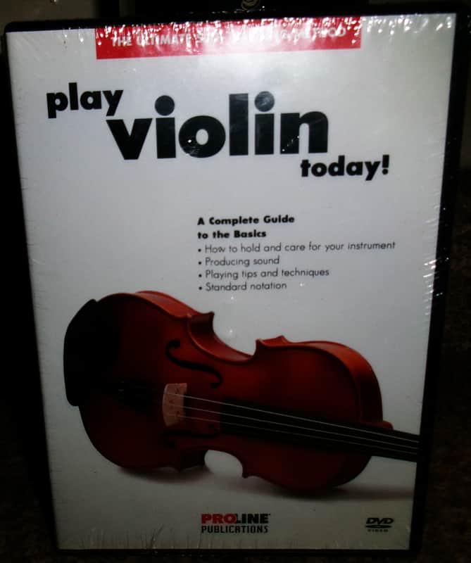 play violin today sealed instructional dvd - kids adults educational music pop blues jazz classical image 1