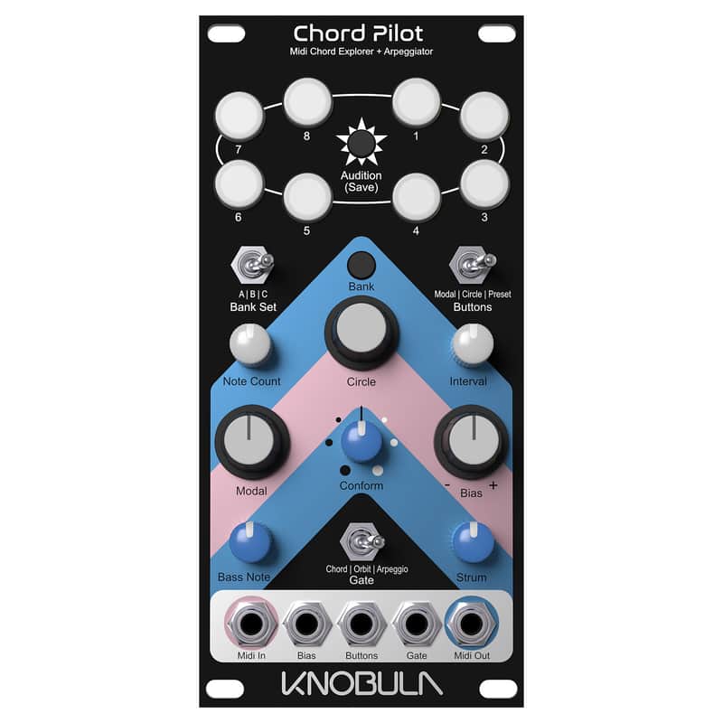 Knobula Chord Pilot MIDI Chord Generator Module (Demo Deal) image 1