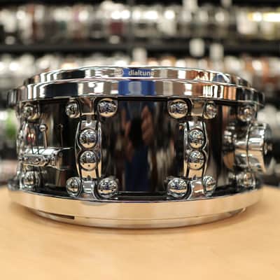 Pre-Owned Dialtune Maker Series 6.5x14" Black Nickel over Brass Snare Drum image 6