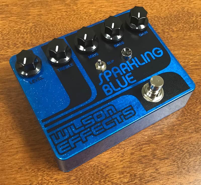 Wilson Effects Sparkling Blue Distortion/Overdrive image 2
