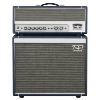 Tone King Royalist MKIII 40-Watt Guitar Amp & 1x12 Cab Stack - Royal Blue image 2