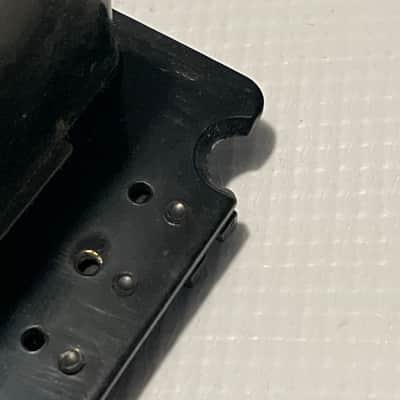 1990's Jackson King V & Dinky Guitars JT-580 Takeuchi Black Licensed Floyd Rose Tremolo Guitar Bridge image 10