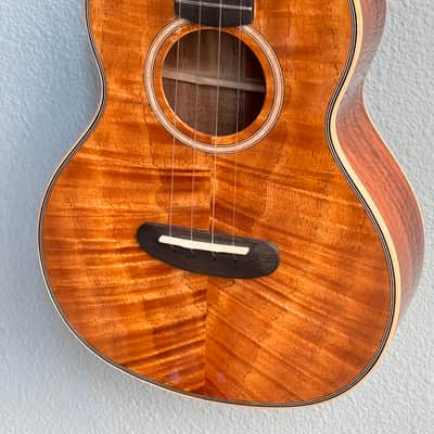 Kala Figured Acacia Deluxe Contour Prototype Tenor - Gloss image 1